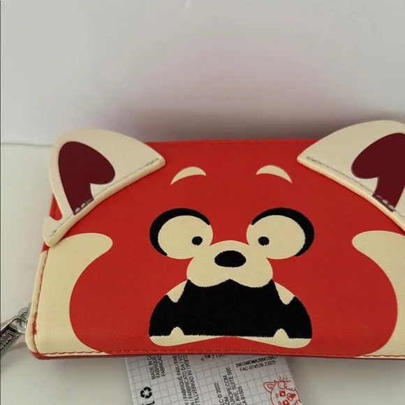 Loungefly Turning Red Disney Pixar Loungefly Wallet - NWT - Picture 6 of 17